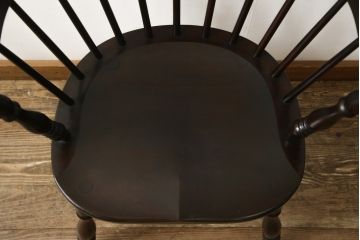 ビンテージ 松本民芸家具 #91型 クラシカルで高級感たっぷりのキャプテンチェア(R-056604)