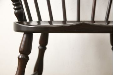 ビンテージ 松本民芸家具 #91型 クラシカルで高級感たっぷりのキャプテンチェア(R-056604)