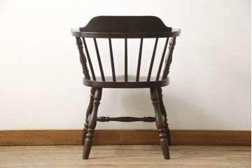 ビンテージ 松本民芸家具 #91型 クラシカルで高級感たっぷりのキャプテンチェア(R-056604)
