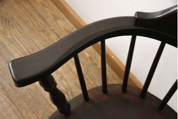 ビンテージ 松本民芸家具 #91型 クラシカルで高級感たっぷりのキャプテンチェア(R-056605)