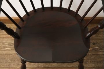 ビンテージ 松本民芸家具 #91型 クラシカルで高級感たっぷりのキャプテンチェア(R-056605)