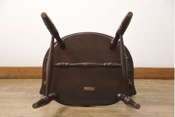 ビンテージ 松本民芸家具 #91型 クラシカルで高級感たっぷりのキャプテンチェア(R-056605)