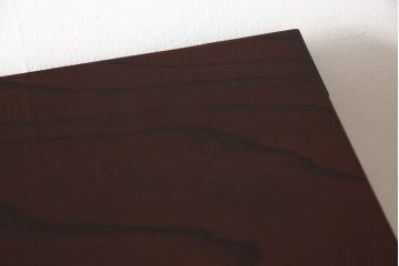 中古　美品　欅産業　漆塗り　迫力たっぷりの牡丹金具が付いた仙台箪笥(小箪笥、収納箪笥、引き出し、サイドチェスト)(R-056612)