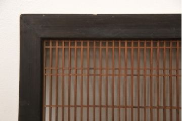 アンティーク建具　緻密な組子細工が美しい組子欄間1枚(明かり取り、明り取り)(R-056630)