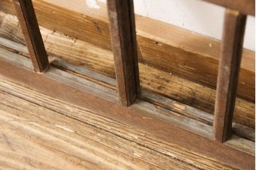 アンティーク建具　昭和初期に作られたレトロな明かり取り1枚(明り取り、欄間)(R-056631)