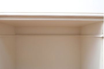 イタリアビンテージ　SILIK(シリック)　天板本革製　ハンドメイド　ロココ調の贅沢なデスク(片袖机、ヴィンテージ、在宅用、在宅ワーク)(定価約120万円)(R-056669)