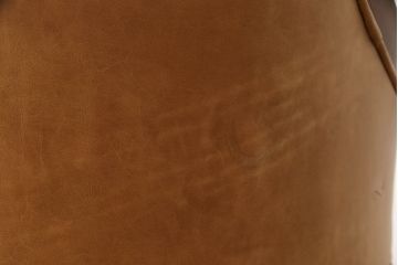 中古　DREXEL HERITAGE(ドレクセルヘリテイジ) Upholstery(アップホルスタリー)　本革製の優雅なデスクチェア(ゲームチェア、回転チェア、椅子)(定価約43万円)(R-056708)