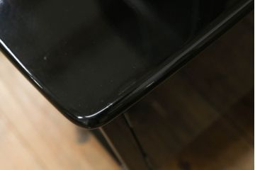 中古　美品　輪島塗り　趣ある蒔絵と螺鈿が美しい鏡台(三面鏡、ミラー、ドレッサー)(定価推定150万円)(R-056739)