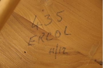 イギリスビンテージ　ERCOL(アーコール)　ナチュラルでおしゃれなゴールドスミスロッキングチェア(アームチェア、椅子、イス、ヴィンテージ)(R-056741)