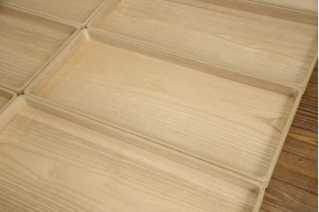 中古　美品　伝統工芸士　渡辺秀紀作　衣装盆・板盆付きで着物収納に便利な加茂総桐箪笥(着物箪笥、和服箪笥、桐たんす)(R-056742)