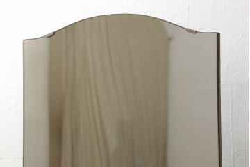 中古　永田良介商店　クラシカルなデザインがおしゃれなドレッサー・スツールセット(鏡台、ミラー)(R-056749)