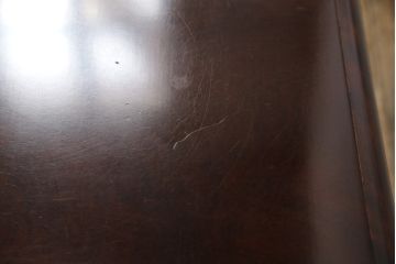 ビンテージ　モリシゲ(MORISHIGE/森繁)　桜材　シックな木肌で高級感ただようセンターテーブル(ローテーブル、リビングテーブル、ヴィンテージ)(R-056765)