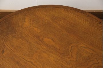 ビンテージ　モリシゲ(MORISHIGE/森繁) 和室におすすめの丸型テーブル(ちゃぶ台、センターテーブル、ローテーブル、ヴィンテージ)(R-056768)