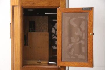 中古　美品　ドイツ　ヘルムレ　分銅式　振り子付き　細やかな装飾が光る!クラシカルな空間を演出するホールクロック(振り子時計、ディスプレイ)(R-056772)