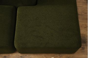 中古　展示超美品! IDEE(イデー) 特大　丸いフォルムがおしゃれなサロンソファセット(SALON SOFA)(カウチソファ、コーナーソファ)(定価約59万円)(R-056820)