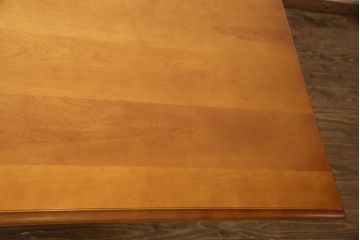 中古　横浜クラシック家具　ダニエル(daniel)　A-322・A-320　組み立て式の豪華なダイニングテーブル(6人掛けダイニングテーブル)(定価約70万円)(R-056823)