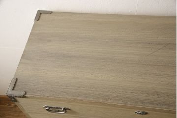 中古　美品　会津松本(會津松本)　上品な三つ重ね総桐箪笥(小袖タンス、和タンス、衣装箪笥、桐タンス)(定価約61万円)(R-056863)