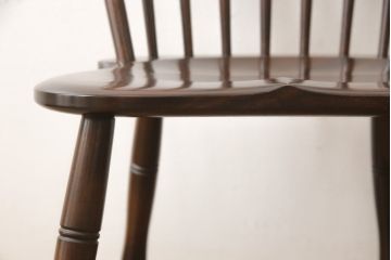 中古　美品　松本民芸家具　クラシックなデザインの#72リーチ型チェア(ダイニングチェア、椅子、板座チェア)(R-056865)
