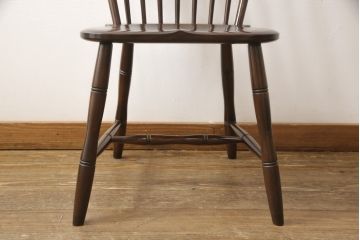 中古　美品　松本民芸家具　クラシックなデザインの#72リーチ型チェア(ダイニングチェア、椅子、板座チェア)(R-056865)
