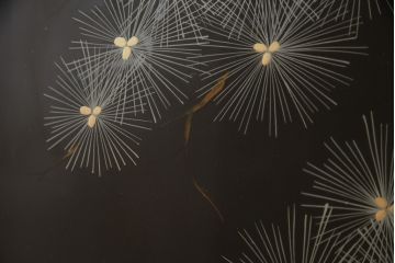 中古　最高級!　総漆塗り　美しい松の漆絵が入った総桐箪笥(和タンス、衣装箪笥、桐タンス)(定価約200万円)(R-056867)