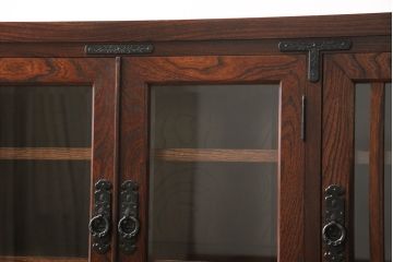 中古　美品　岩谷堂箪笥　重厚な和の雰囲気が漂うサイドボード(サイドキャビネット、リビングボード、収納棚)(R-056893)