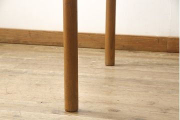 ハンガリービンテージ　オーク材製　シンプルでナチュラルなドローリーフテーブル(ダイニングテーブル、エクステンションテーブル、ヴィンテージ)(R-056903)