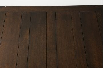 イギリスアンティーク　オーク材製　クラシックで重厚な雰囲気漂うドローリーフテーブル(ダイニングテーブル、エクステンションテーブル)(R-056904)