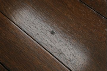 イギリスアンティーク　オーク材製　クラシックで重厚な雰囲気漂うドローリーフテーブル(ダイニングテーブル、エクステンションテーブル)(R-056904)