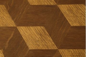 フランスビンテージ　ロココスタイル　おしゃれなパーケット天板のセンターテーブル(ローテーブル、リビングテーブル、ソファテーブル、ヴィンテージ)(R-056907)