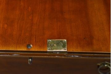中古　美品　DREXEL HERITAGE(ドレクセルヘリテイジ)　意外とレア!　マホガニー材製ビューローブックケース(デスク、机、本棚、本箱、収納棚、在宅用、在宅ワーク)(R-056908)