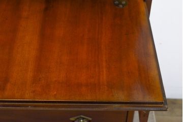 中古　美品　DREXEL HERITAGE(ドレクセルヘリテイジ)　意外とレア!　マホガニー材製ビューローブックケース(デスク、机、本棚、本箱、収納棚、在宅用、在宅ワーク)(R-056908)