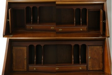 中古　美品　DREXEL HERITAGE(ドレクセルヘリテイジ)　意外とレア!　マホガニー材製ビューローブックケース　(R-056908)