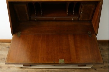 中古　美品　DREXEL HERITAGE(ドレクセルヘリテイジ)　意外とレア!　マホガニー材製ビューローブックケース　(R-056908)