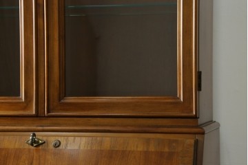 中古　美品　DREXEL HERITAGE(ドレクセルヘリテイジ)　意外とレア!　マホガニー材製ビューローブックケース　(R-056908)