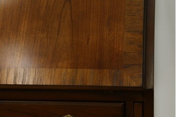 中古　美品　DREXEL HERITAGE(ドレクセルヘリテイジ)　意外とレア!　マホガニー材製ビューローブックケース　(R-056908)