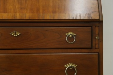 中古　美品　DREXEL HERITAGE(ドレクセルヘリテイジ)　意外とレア!　マホガニー材製ビューローブックケース　(R-056908)