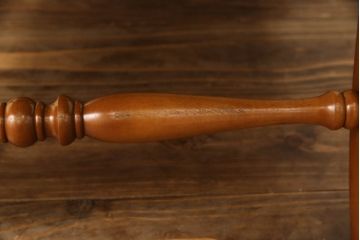 中古　横浜ダニエル(daniel)　華やかなファブリックが印象的なブーツワイドアームチェア(定価約30万円)(1人掛けソファ、ラウンジチェア、椅子)(R-056914)