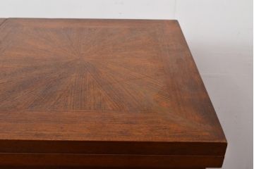 中古　ヨーロッパ高級輸入家具　上手物　ワインラックに活躍!　チーク材製のクラシカルなサーバー(サービス台、バーカウンター、カウンターテーブル、サイドボード)(R-056928)
