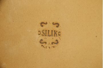 中古　美品　イタリア高級ロココ家具　SILIK(シリック)　ハンドペイント・ゴールドカラーのスクエアテーブル(センターテーブル、ローテーブル)(R-056929)