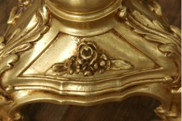 中古　美品　EURO CASA(ユーロ・カーサ)取り扱い　ゴージャスなデザイン!イタリア製の高級コートハンガー(ポールハンガー、帽子掛け、店舗什器)(定価約32万円)(R-056936)