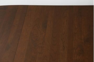 中古　ETHAN ALLEN(イーセンアーレン)　エレガントな猫脚のチェリー材製エクステンションテーブル(ダイニングテーブル、ヴィンテージ)(R-056943)