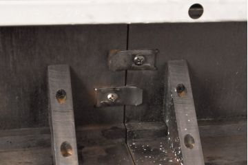 中古　美品　アメリカ　KARGES FURNITURE(カーゲス・ファニチャ)　優雅な曲線のデザインが美しいダイニングテーブル(エクステンションテーブル、4人掛け、6人掛け)(R-056990)