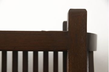 アジアンビンテージ　オリエンタルな格子デザインの引き出し付き飾り棚(キャビネット、陳列棚、ラック、ヴィンテージ)(R-056994)