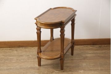 中古　美品　DREXEL HERITAGE(ドレクセルヘリテイジ)　Cameo Classics(キャメオクラシックス)　クラシカルな空間を演出するサイドテーブル(定価約24万円)(コーヒーテーブル、エンドテーブル)(R-056995)