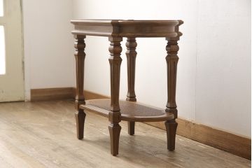 中古　美品　DREXEL HERITAGE(ドレクセルヘリテイジ)　Cameo Classics(キャメオクラシックス)　クラシカルな空間を演出するサイドテーブル(定価約24万円)(コーヒーテーブル、エンドテーブル)(R-056995)