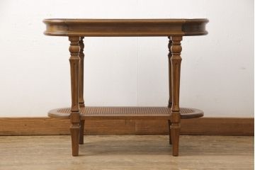 中古　美品　DREXEL HERITAGE(ドレクセルヘリテイジ)　Cameo Classics(キャメオクラシックス)　クラシカルな空間を演出するサイドテーブル(定価約24万円)(コーヒーテーブル、エンドテーブル)(R-056995)