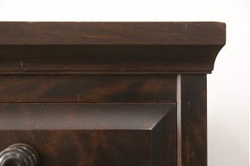 中古　北海道民芸家具　HM533　和洋のインテリアにおすすめのチェスト(タンス、整理箪笥、引き出し)(定価約25万円)(R-057000)