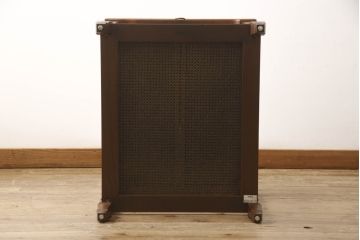 中古　美品　DREXEL HERITAGE(ドレクセルヘリテイジ)　格納式天板付きのクラシカルなサイドテーブル(コーヒーテーブル、エンドテーブル)(R-057048)
