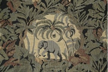 中古　美品　DREXEL HERITAGE(ドレクセルヘリテイジ)　個性の光るファブリックがステキな1人掛けソファ(一人掛けソファ、アームチェア)(R-057054)