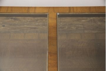 中古　美品　DREXEL HERITAGE(ドレクセルヘリテイジ)　高級感たっぷりなガラストップのローテーブル(定価約60万円)(センターテーブル、リビングテーブル)(R-057069)